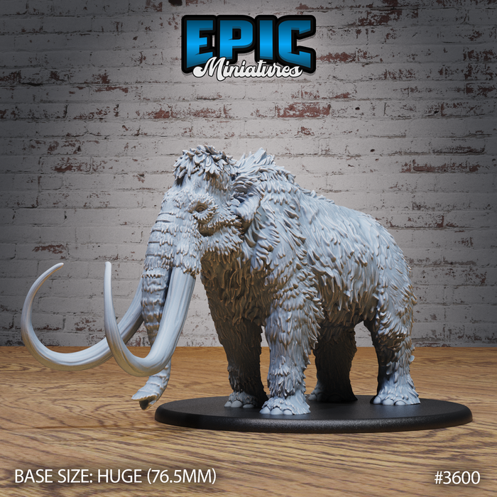 Mammoth | Ice Age Madness | Fantasy Miniature | Epic Miniatures
