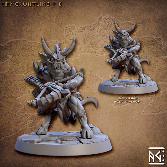 Gruntling E | Abyss Demons | Fantasy D&D Miniature | Artisan Guild