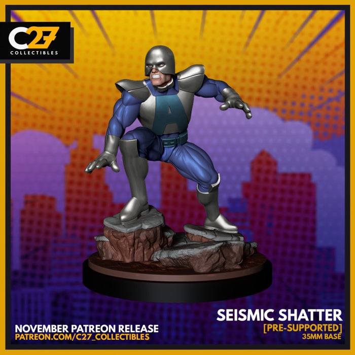 Seismic Shatter | Heroes | Sci-Fi Miniature | C27 Studio