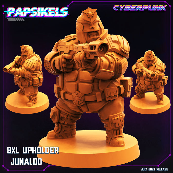 8XL Upholder Junaldo | Cyberpunk | Sci-Fi Miniature | Papsikels