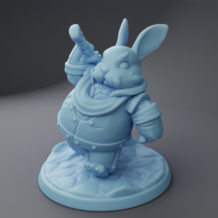 Rabbit Beastman | May '23 Adventurer | Fantasy Miniature | Twin Goddess Miniatures