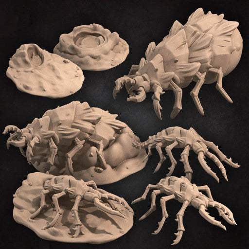 Sand Maggots | Bullet Hell Demons | Fantasy Miniature | Bite the Bullet TabletopXtra