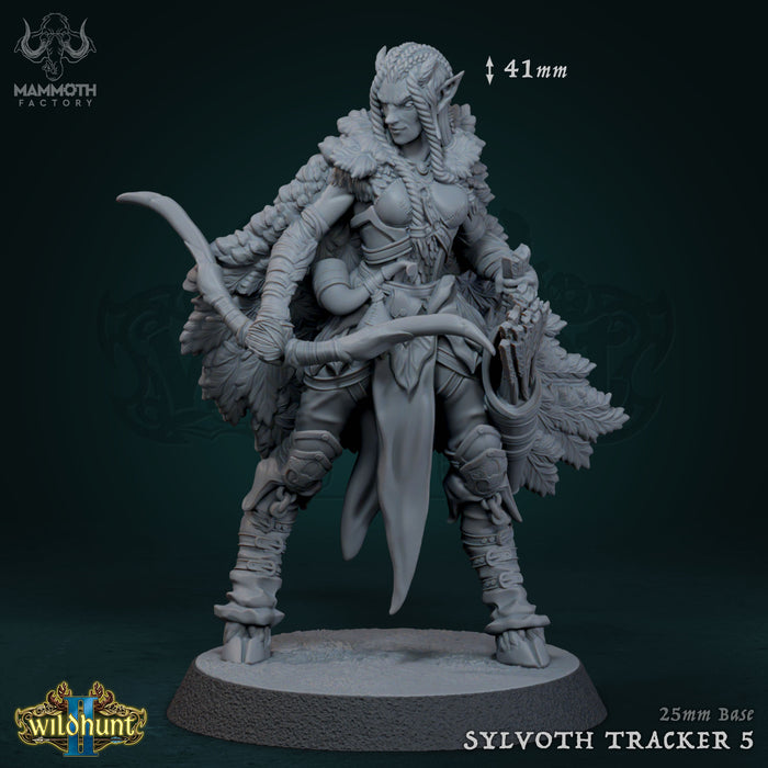 Sylvoth Satyr Tracker Miniatures | Wild Hunt II | Fantasy Tabletop Miniature | Mammoth Factory