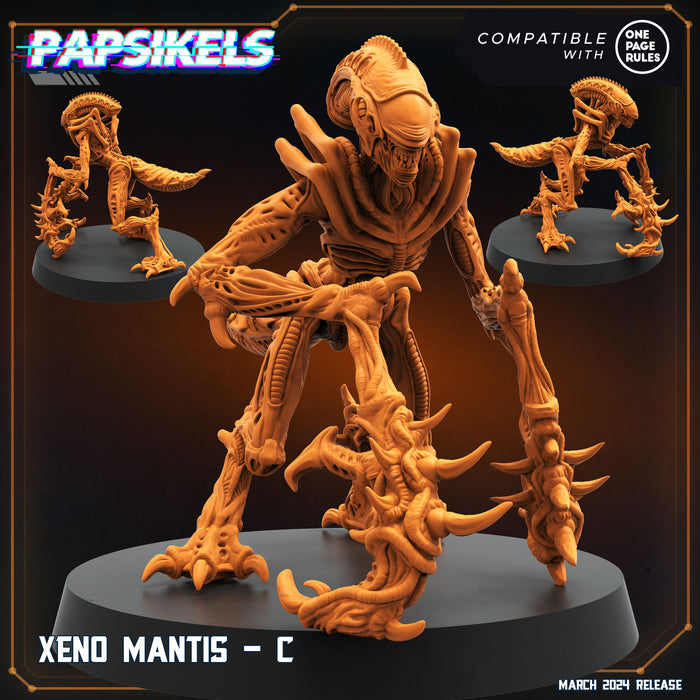 Xeno Mantis C | Dropship Troopers IV | Sci-Fi Miniature | Papsikels