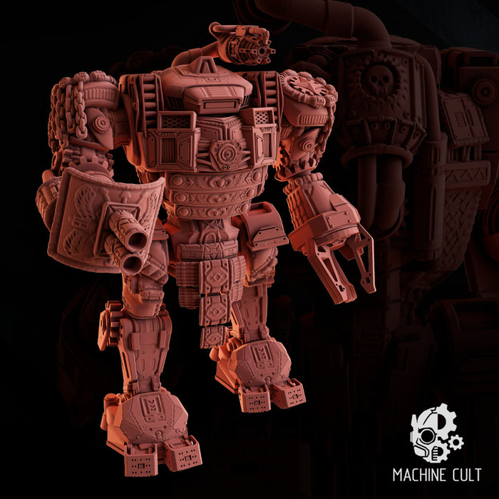 Battle Robot | Machine Cult | Grimdark Miniature | DakkaDakka