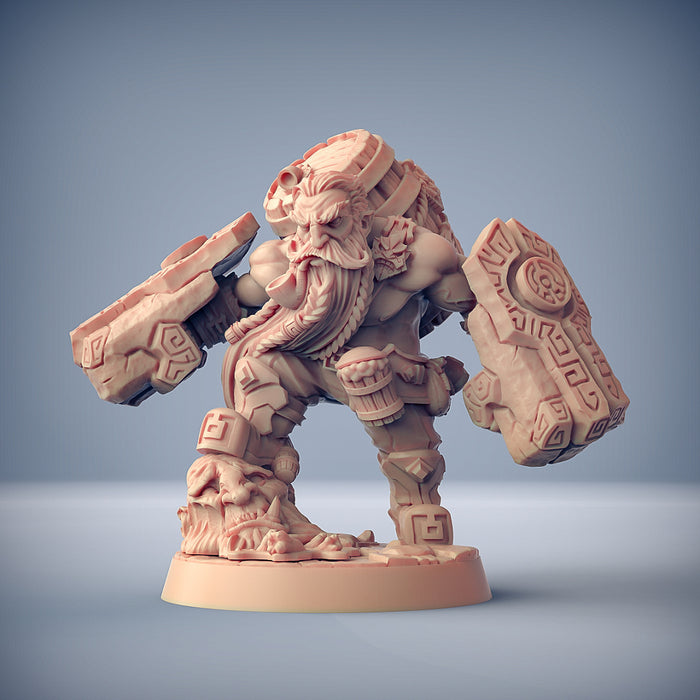 Gino the Brewmaster B | Dwarven Oathbreakers | Fantasy D&D Miniature | Artisan Guild