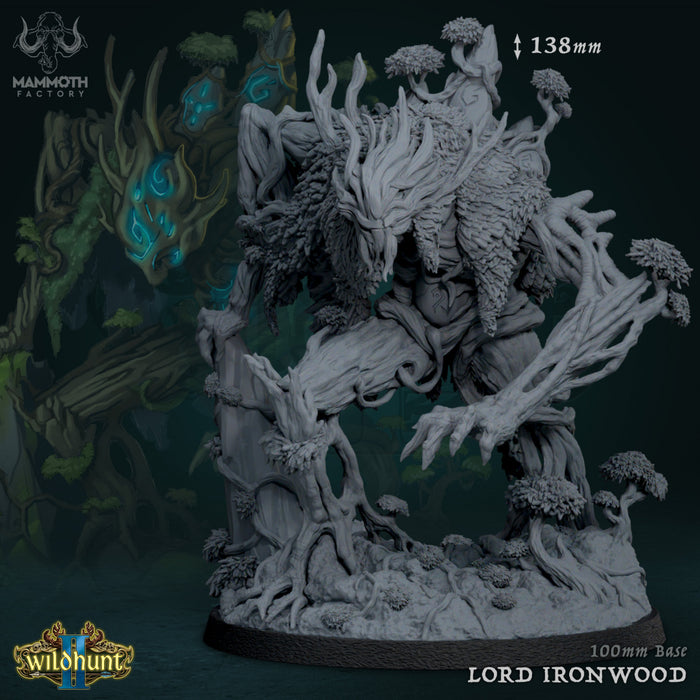 Lord Ironwood | Wild Hunt II | Fantasy Tabletop Miniature | Mammoth Factory