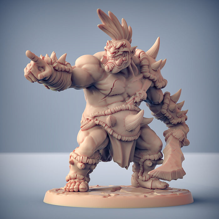 Ogre D | Ogre Marauders | Fantasy D&D Miniature | Artisan Guild