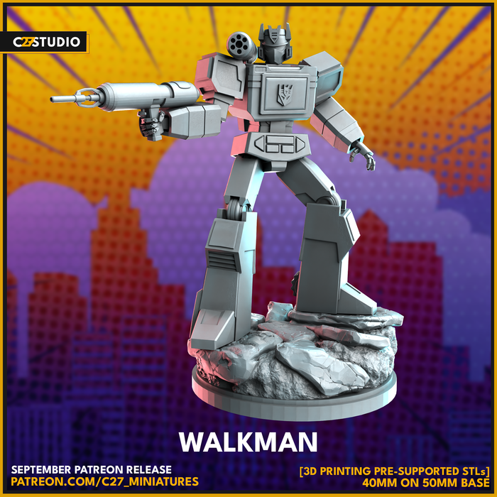 Walkman | Heroes | Sci-Fi Miniature | C27 Studio