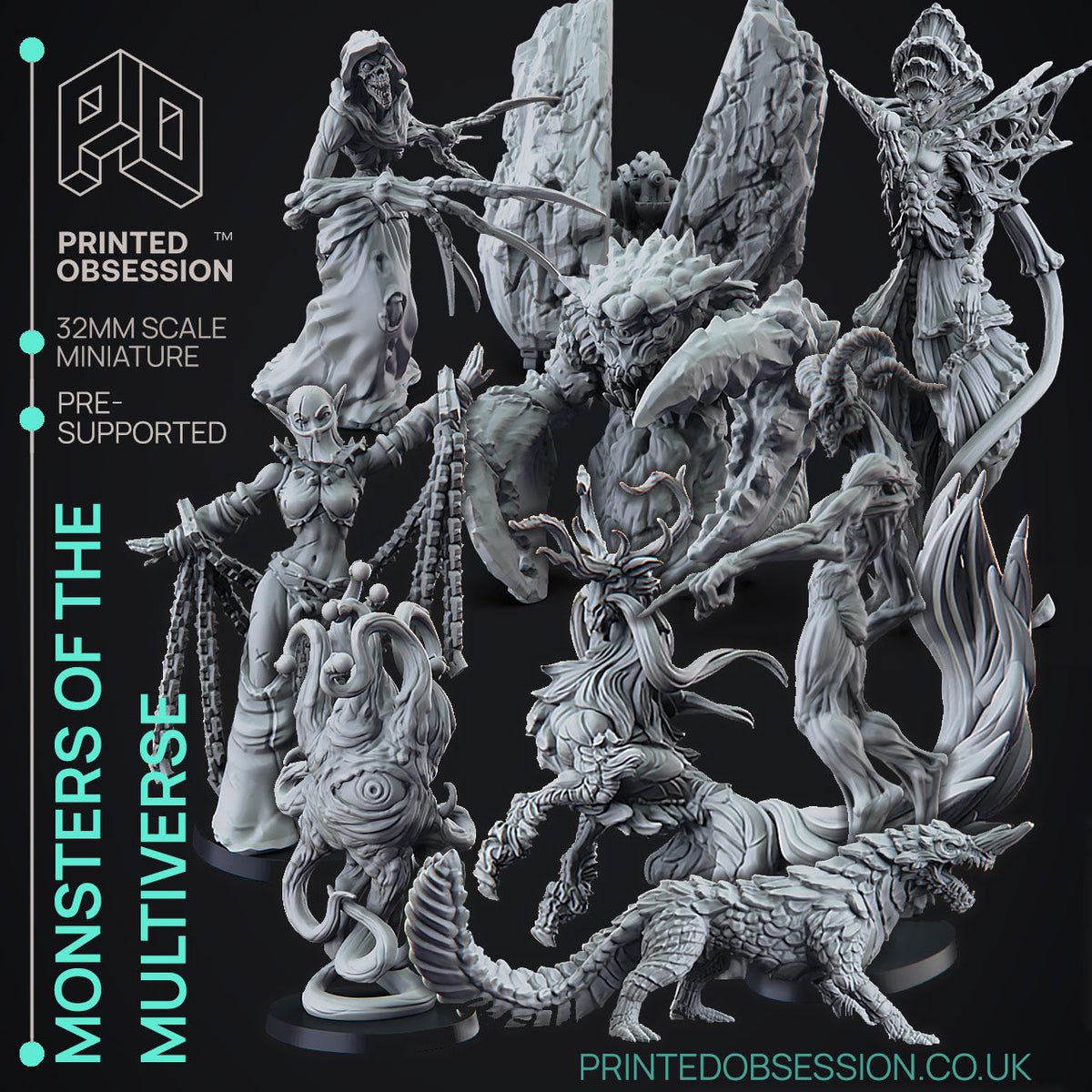 Monsters of the Multiverse by Printed Obsession | TabletopXtra