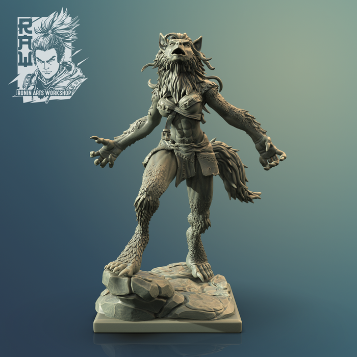 Nadia Wolf Form RAW June 22 Ronin Arts Workshop 28mm resin miniature