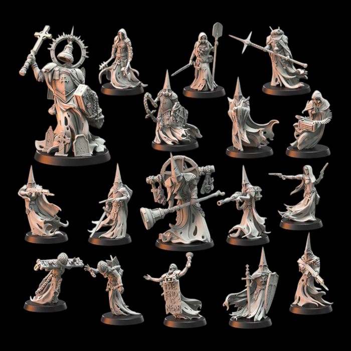 Crab Miniatures Wraith Pilgrims Doomed Battalions Trench Crusade
