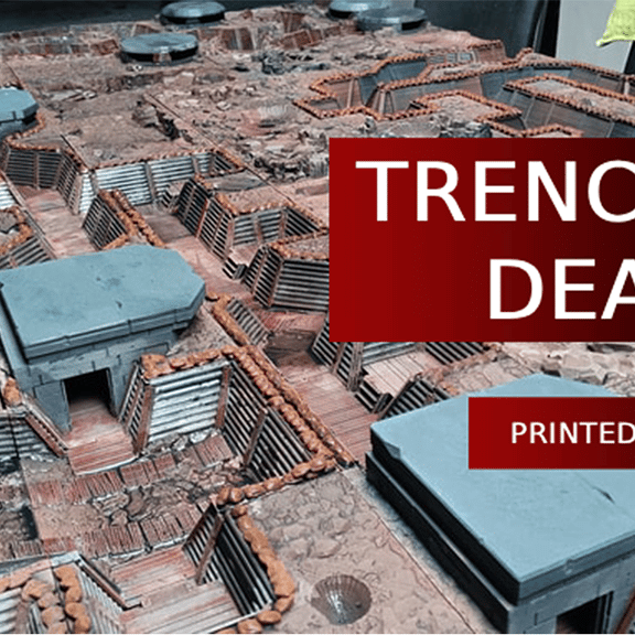 Trench of Death Vol 2 Printed and Delivered Kickstarter by TabletopXtra
