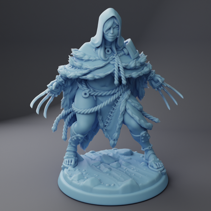 Ancient Rogue Lynia | Modern and Ancient Fantasy | Twin Goddess Miniatures