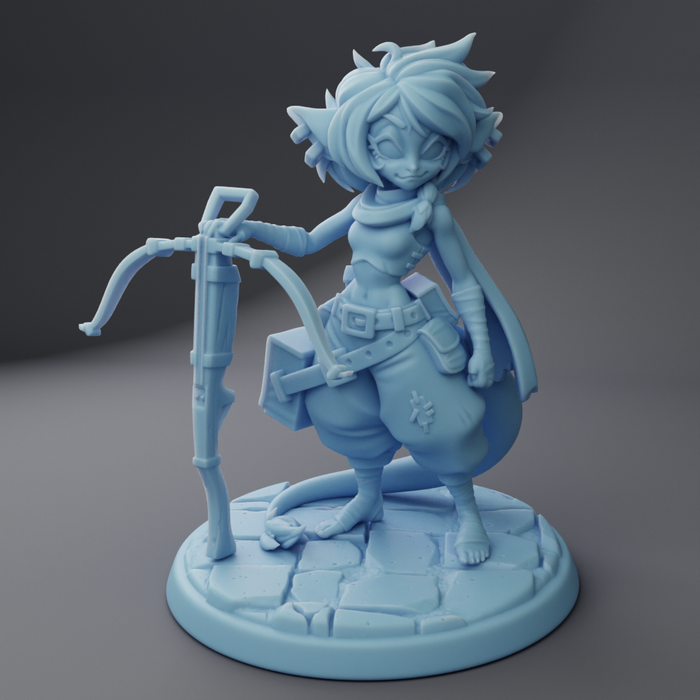 Goblin Ranger Maia | Super Hero | Fantasy Miniature | Twin Goddess Miniatures