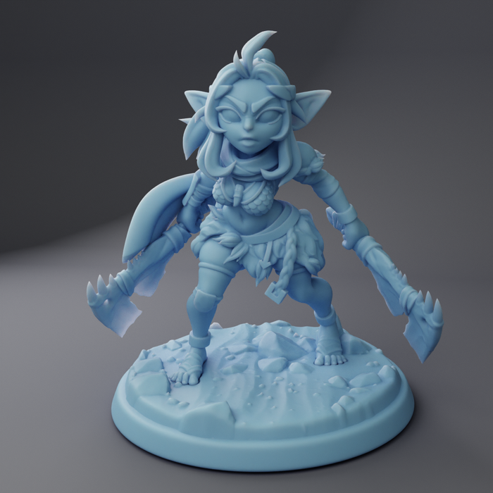 Ancient Goblin Hunter Hack | Modern and Ancient Fantasy | Twin Goddess Miniatures