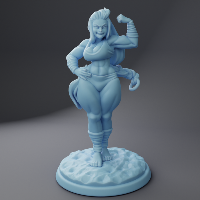 Skadi the Goliath | Beach Week Vol 2 | Fantasy Miniature | Twin Goddess Miniatures