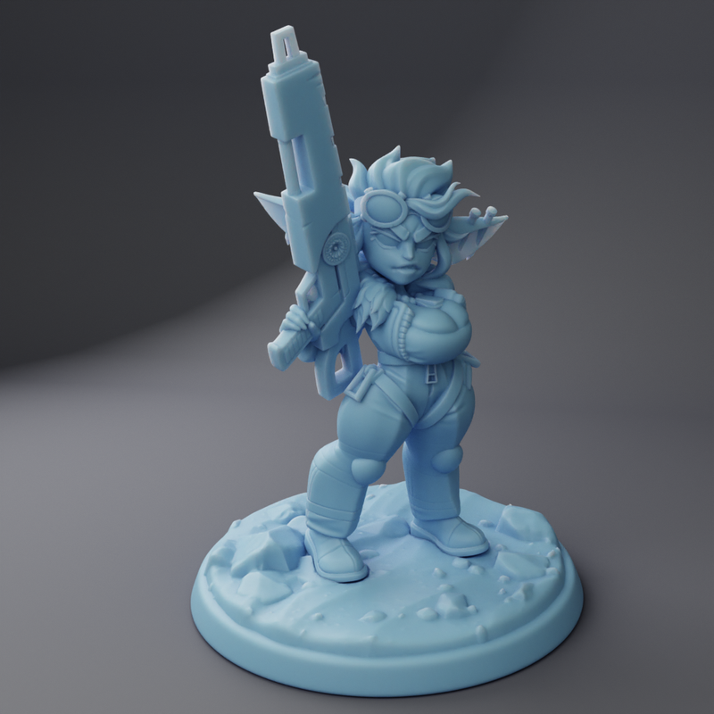 Goblin Quin (Sci-Fi) | Adventurer Season | Twin Goddess Miniatures