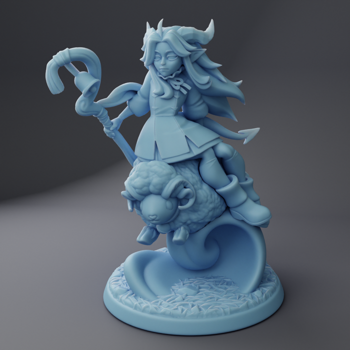 Tiefling Shepard Kip | Adventurer Season | Twin Goddess Miniatures