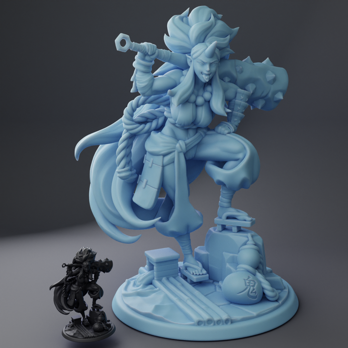 Oni | Fantasy Queens | Fantasy Miniature | Twin Goddess Miniatures