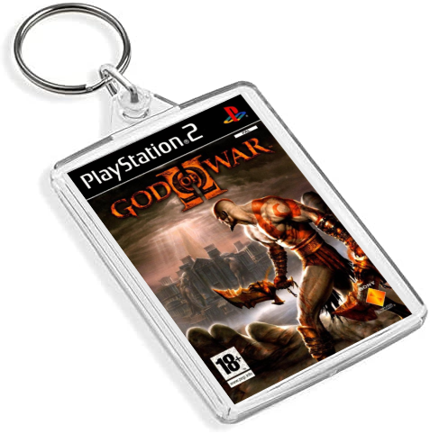Retro Gaming Box Art Keyring - Gen VI P2 Console Style (Titles A-G)