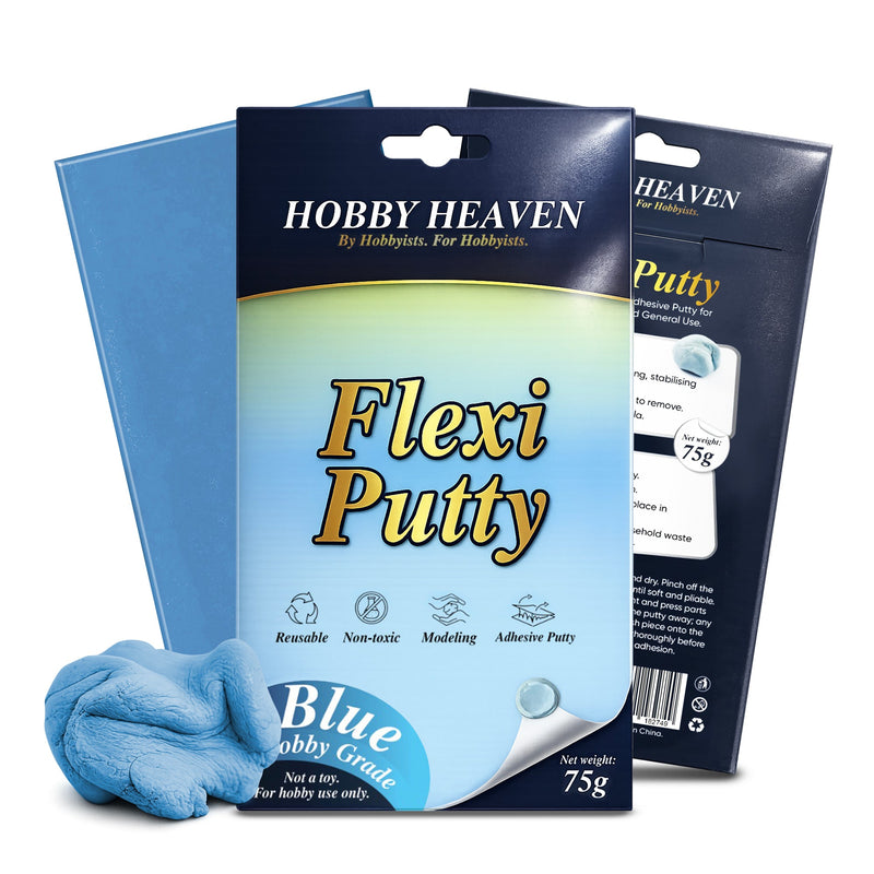 Flexi Putty 75g – Blue Reusable Adhesive for Models & Miniatures