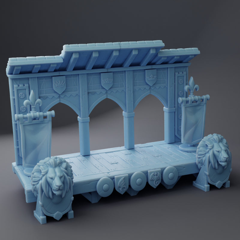 Lion Stage | Bardic Beatdown | Twin Goddess Miniatures