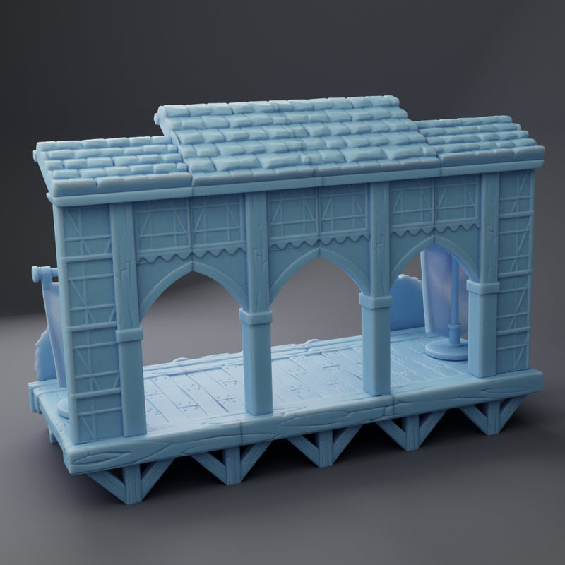 Lion Stage | Bardic Beatdown | Twin Goddess Miniatures