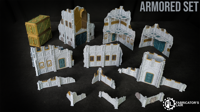 Foldable Terrain Set | 11th Edition Compatible | Fabricators Lair
