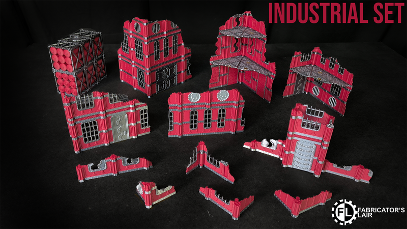 Foldable Terrain Set | 11th Edition Compatible | Fabricators Lair