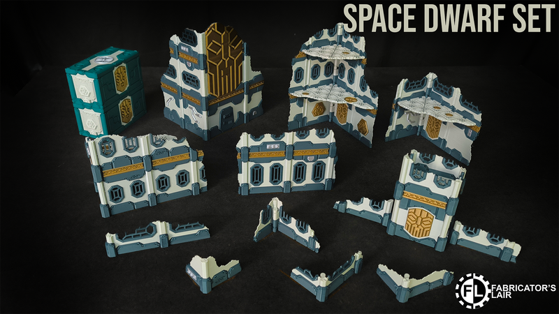 Foldable Terrain Set | 11th Edition Compatible | Fabricators Lair