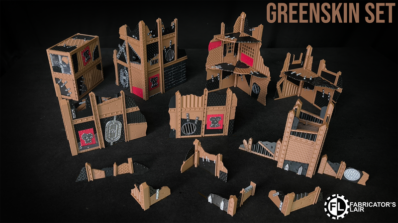 Foldable Terrain Set | 11th Edition Compatible | Fabricators Lair