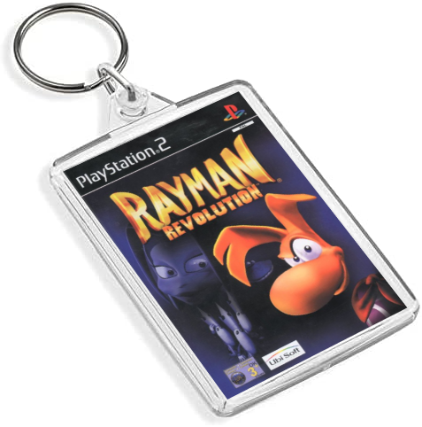 Retro Gaming Box Art Keyring - Gen VI P2 Console Style (Titles H-R)