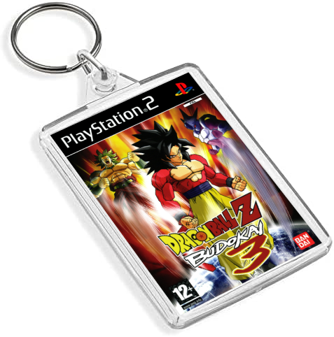 Retro Gaming Box Art Keyring - Gen VI P2 Console Style (Titles A-G)