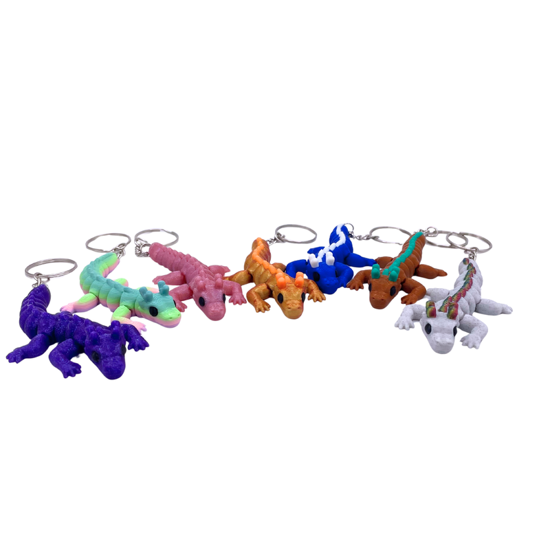 Elemental Dragon Key Charm