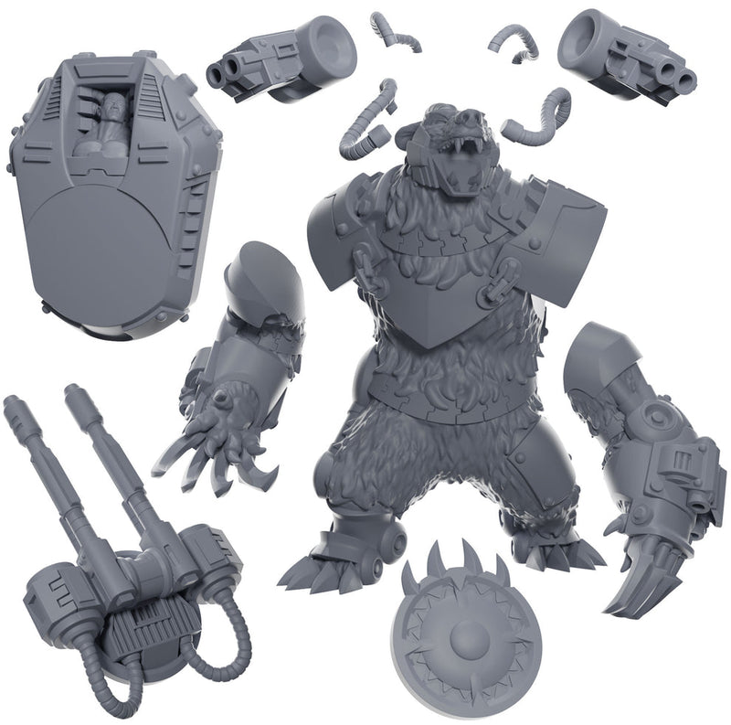 Dread Bear | Space Bears | Grimdark Miniature | Tabletop Time