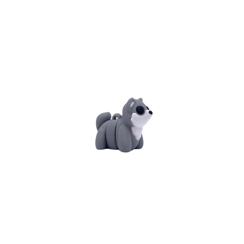 Baby Wolf Key Charm