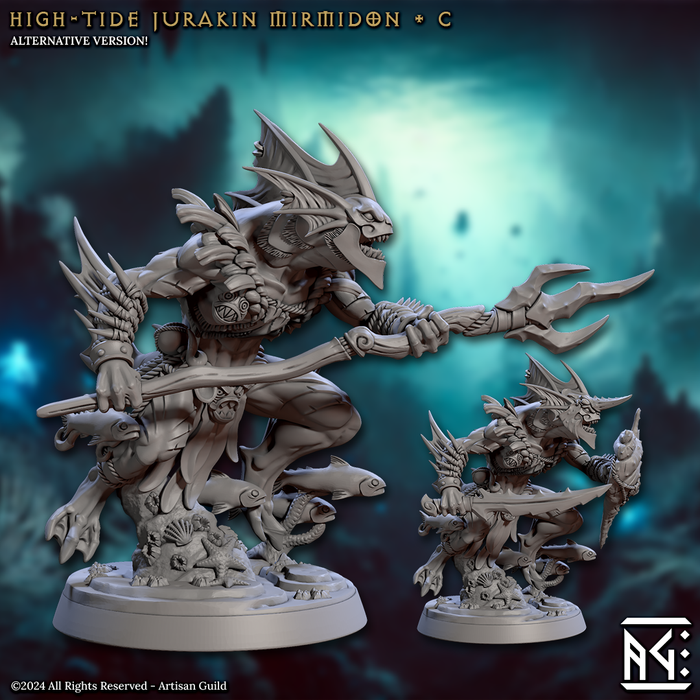 Mermaid High-Tide Jurakin C | Mirmidons of the Death-Tide | Artisan Guild