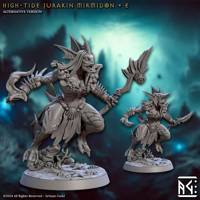 Mermaid High-Tide Jurakin E | Mirmidons of the Death-Tide | Artisan Guild