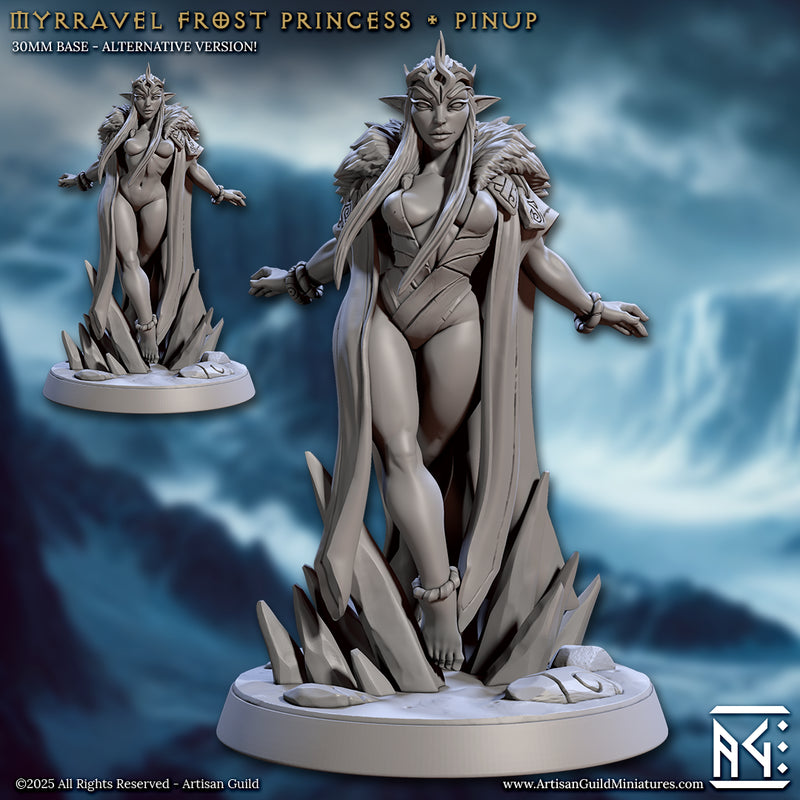 Frost Princess Myrravel Pin-up | Frost Alfar of Skutagaard | Artisan Guild