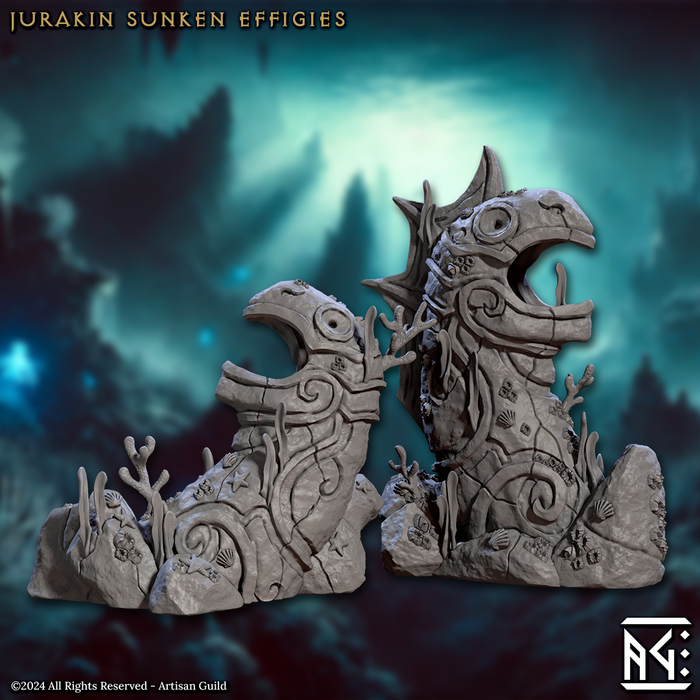 Jurakin Sunken Effigyes | Mirmidons of the Death-Tide | Artisan Guild