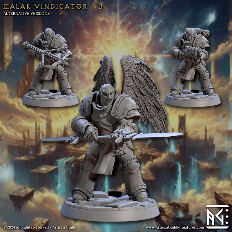 Vindicator Miniatures | Wrath of the Malakim | Artisan Guild