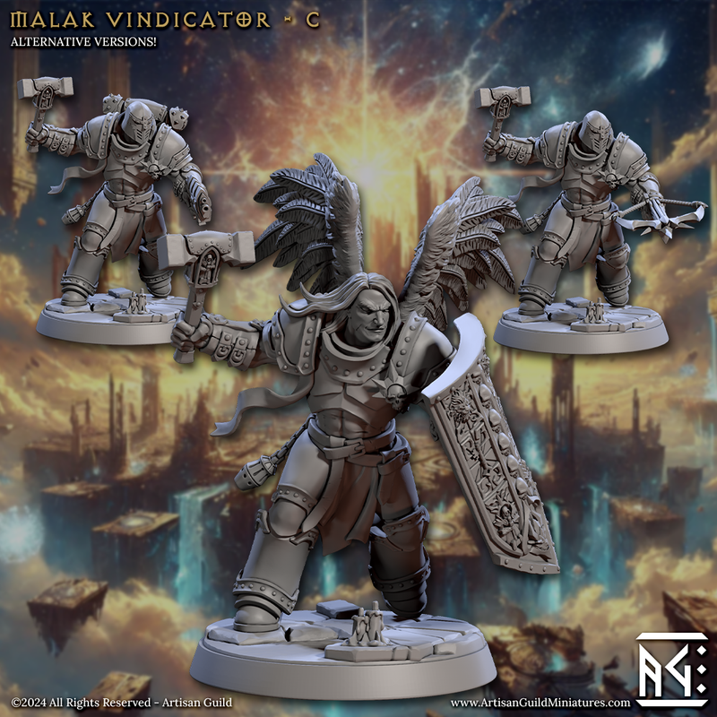 Vindicator Miniatures | Wrath of the Malakim | Artisan Guild