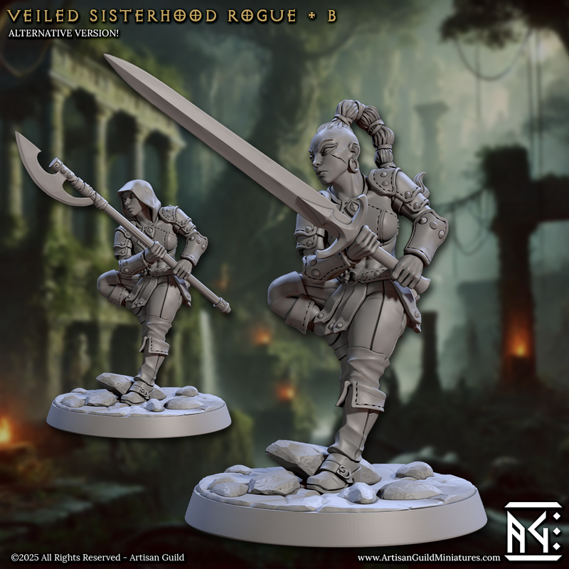 Rogue Miniatures | Veiled Sisterhood | Artisan Guild