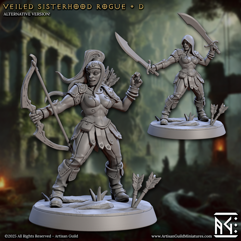 Rogue Miniatures | Veiled Sisterhood | Artisan Guild