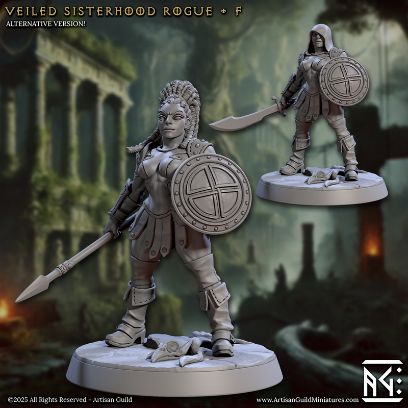 Rogue Miniatures | Veiled Sisterhood | Artisan Guild