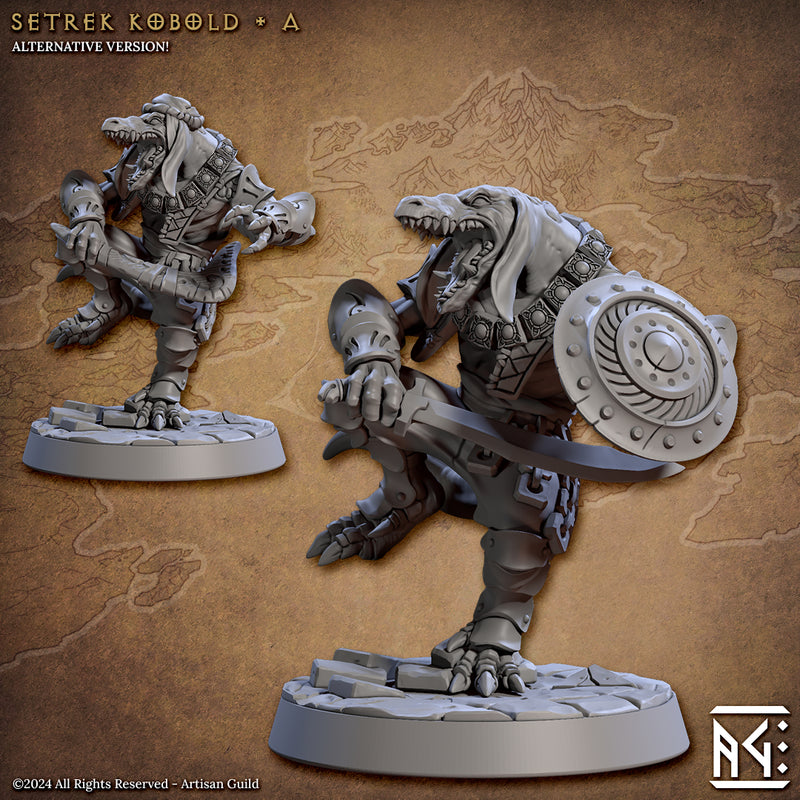 Sterek Kobold Miniatures | Temple of Ifrit | Fantasy D&D Miniature | Artisan Guild