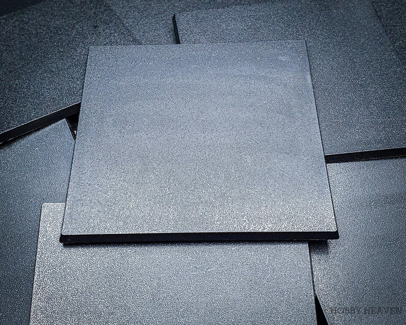 100mm Square Plain Plastic Bases
