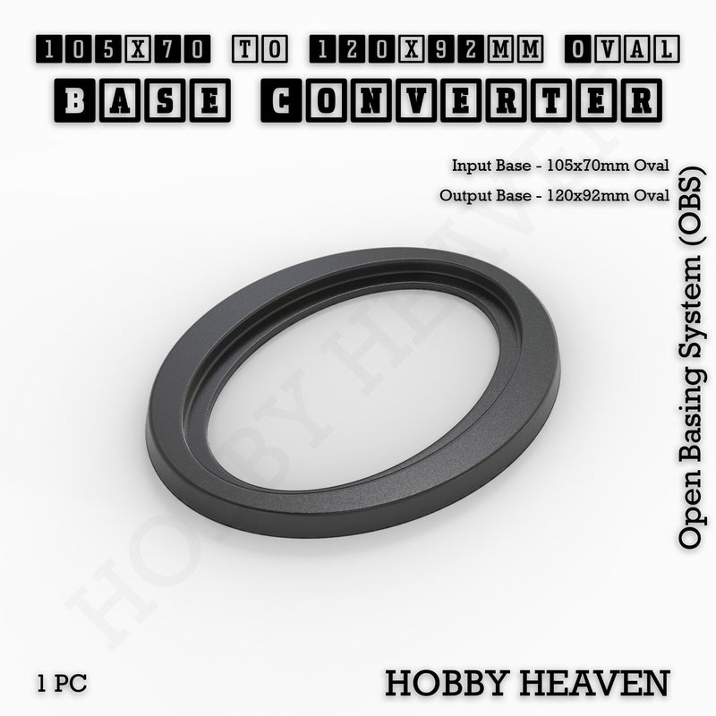 Oval To Oval Bases Size Converters 3d Print Full Range