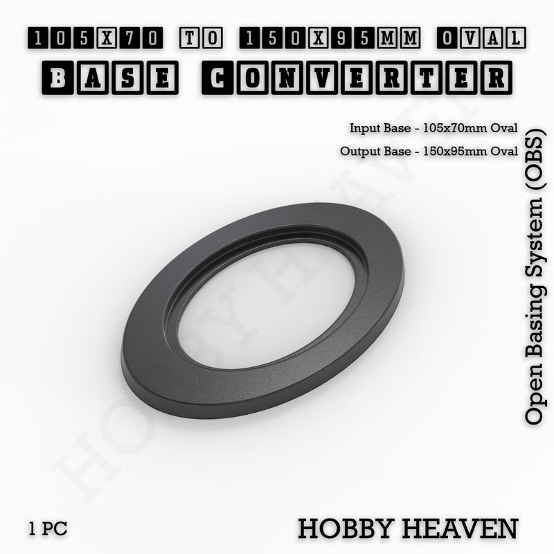 Oval To Oval Bases Size Converters 3d Print Full Range